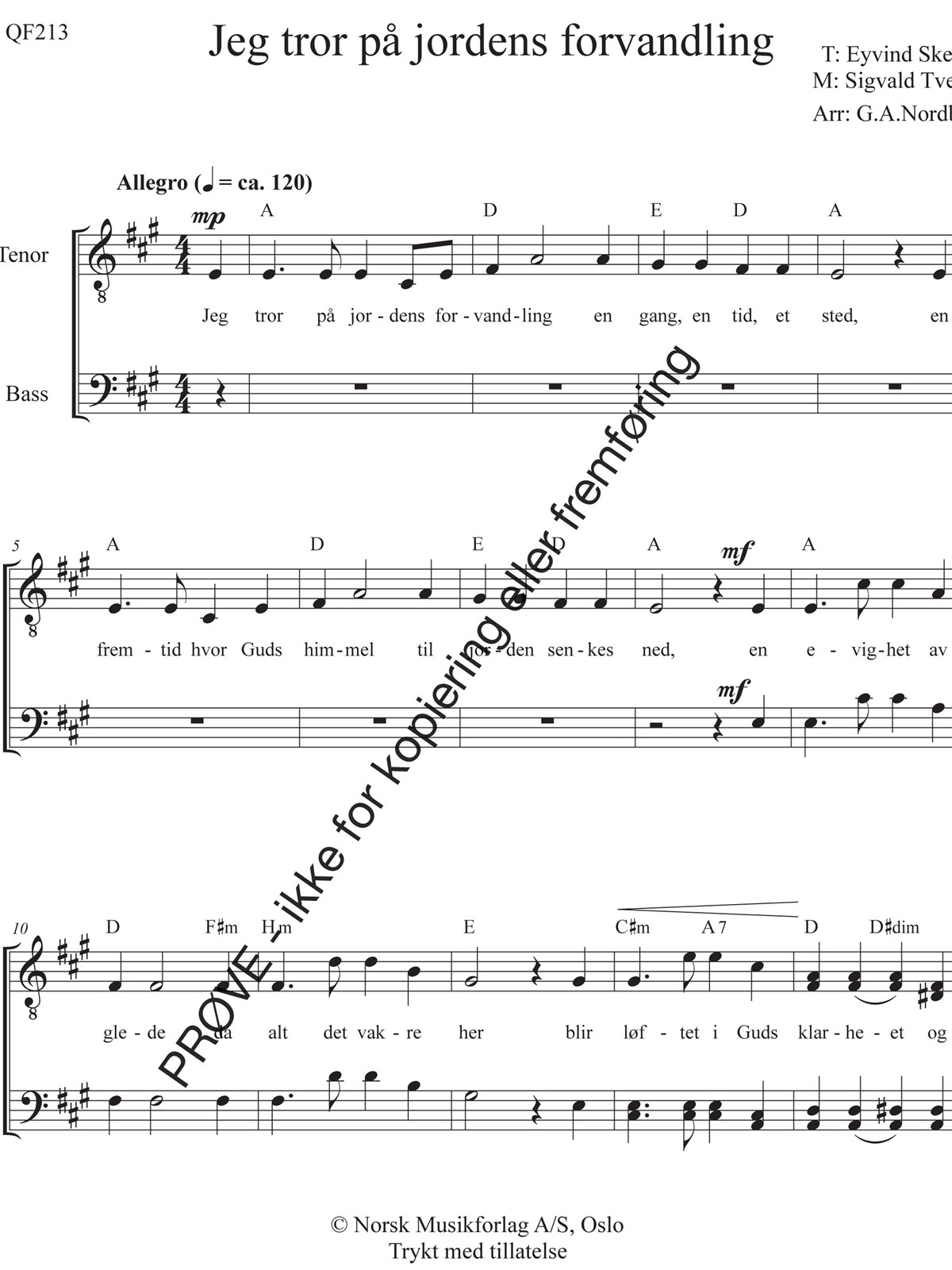 213 - Jeg tror på jordens forvandling | Qualica Forlag